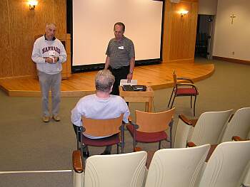 A theater in the meeting complex